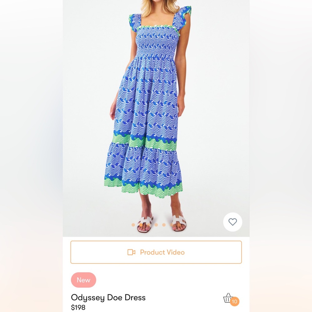 Roller rabbit odyssey doe dress